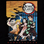 Produktbild Demon Slayer - Karaktärsposter T-shirt svart