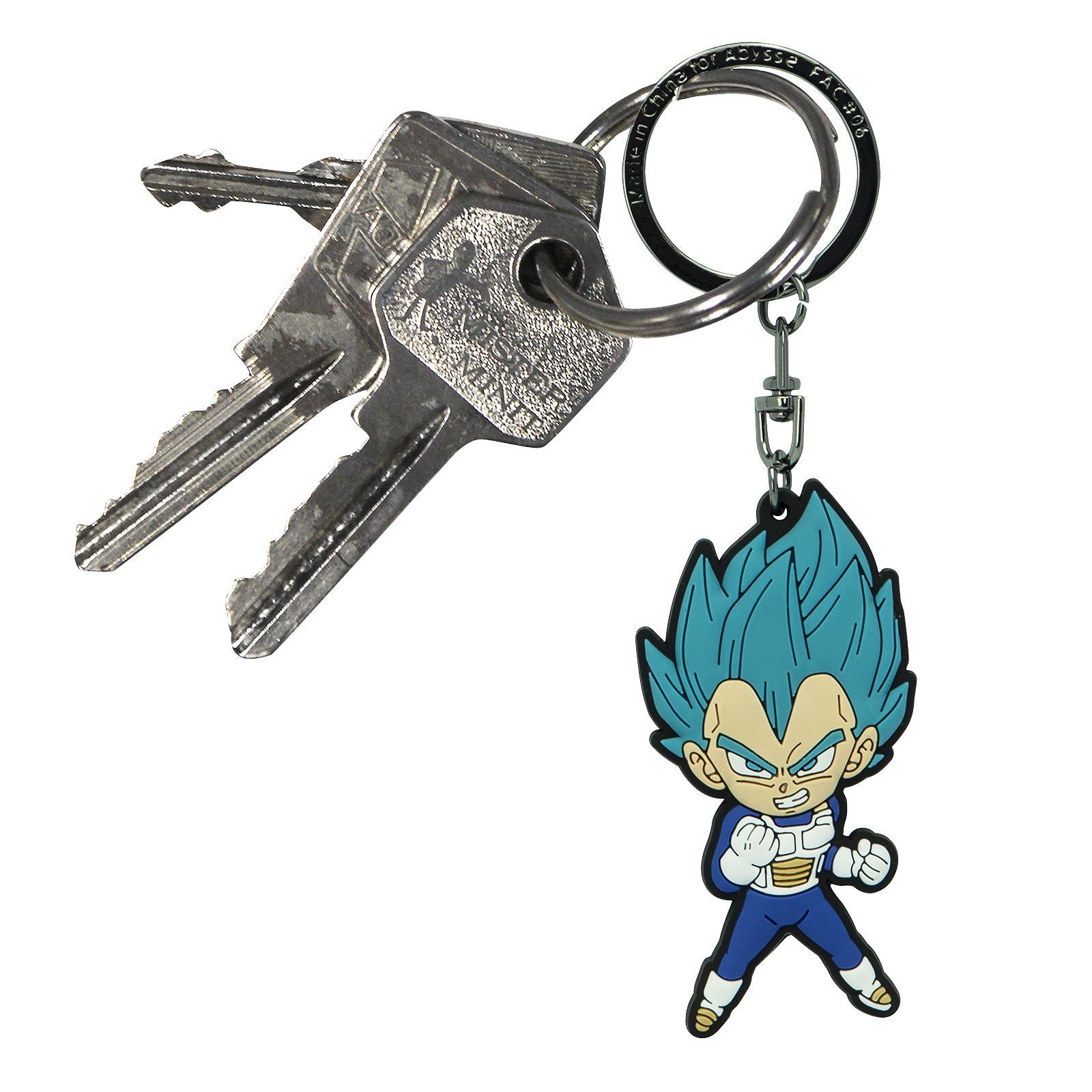 Produktbild Dragon Ball - Super Saiyan Gud Super Saiyan Vegeta nyckelring