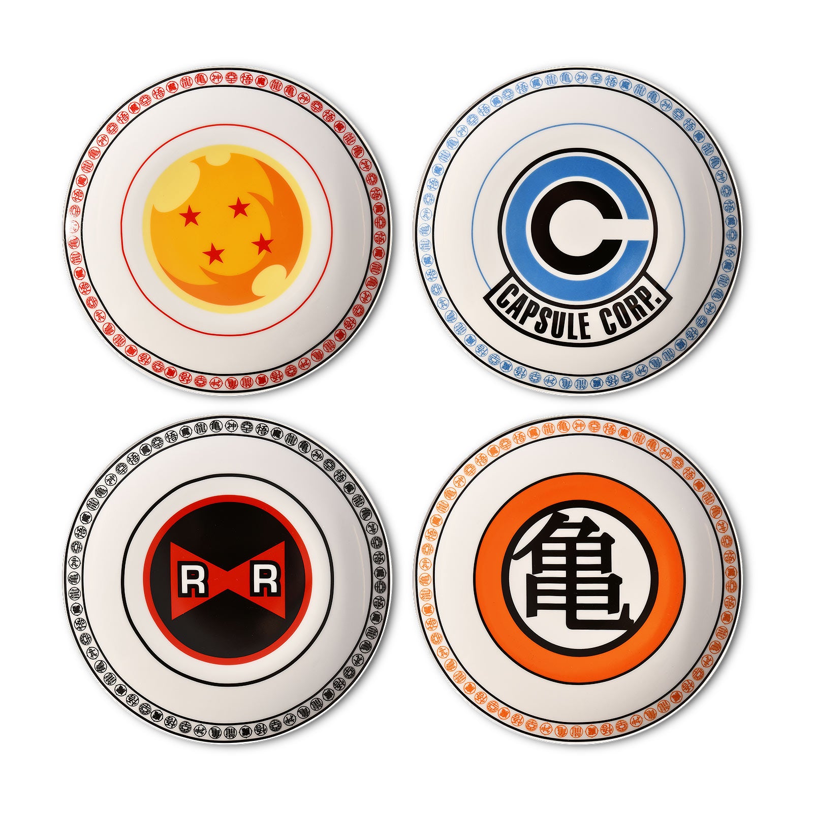 Produktbild Dragon Ball Z - Symbol Tallrikset