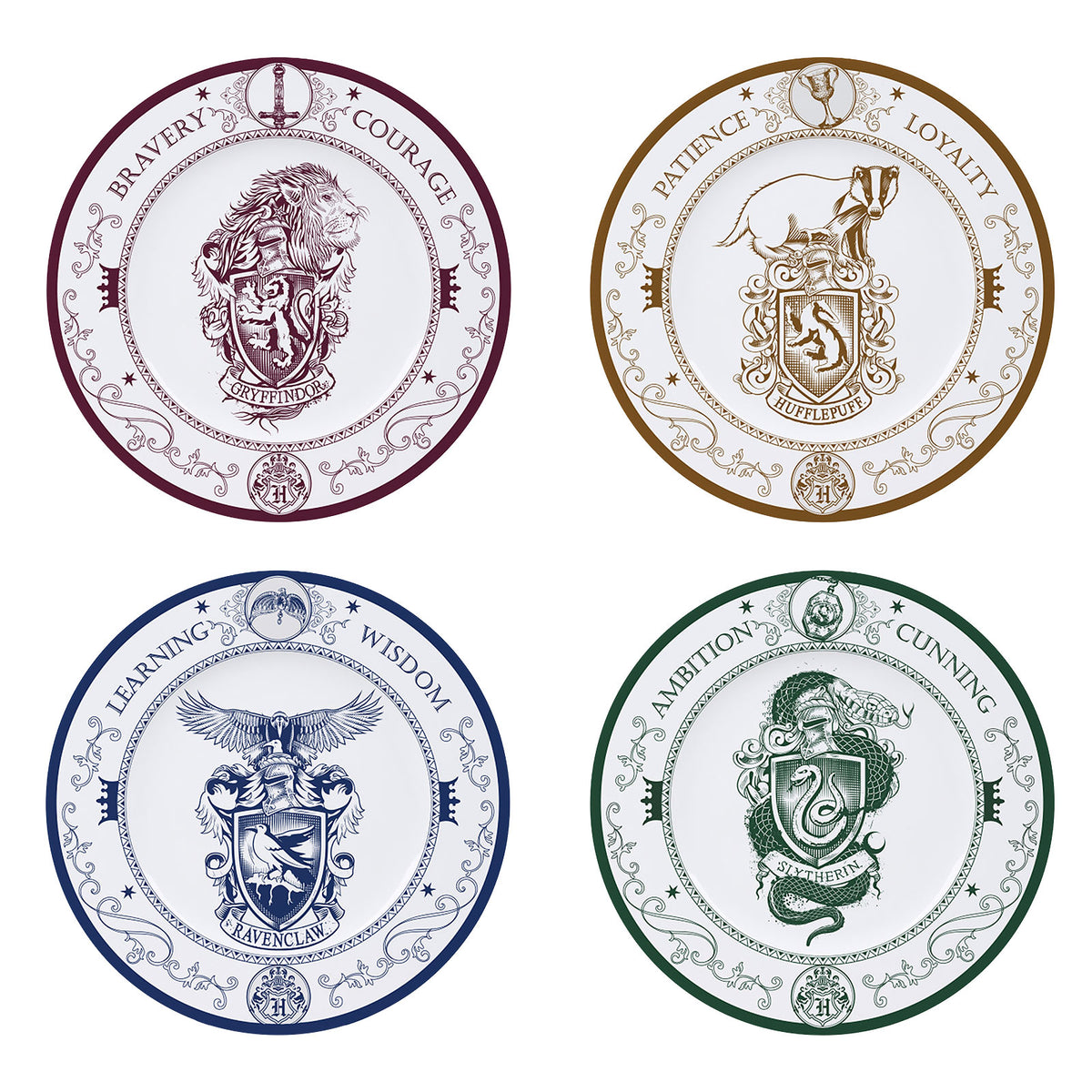 Produktbild Harry Potter - Hogwarts hus tallrikset