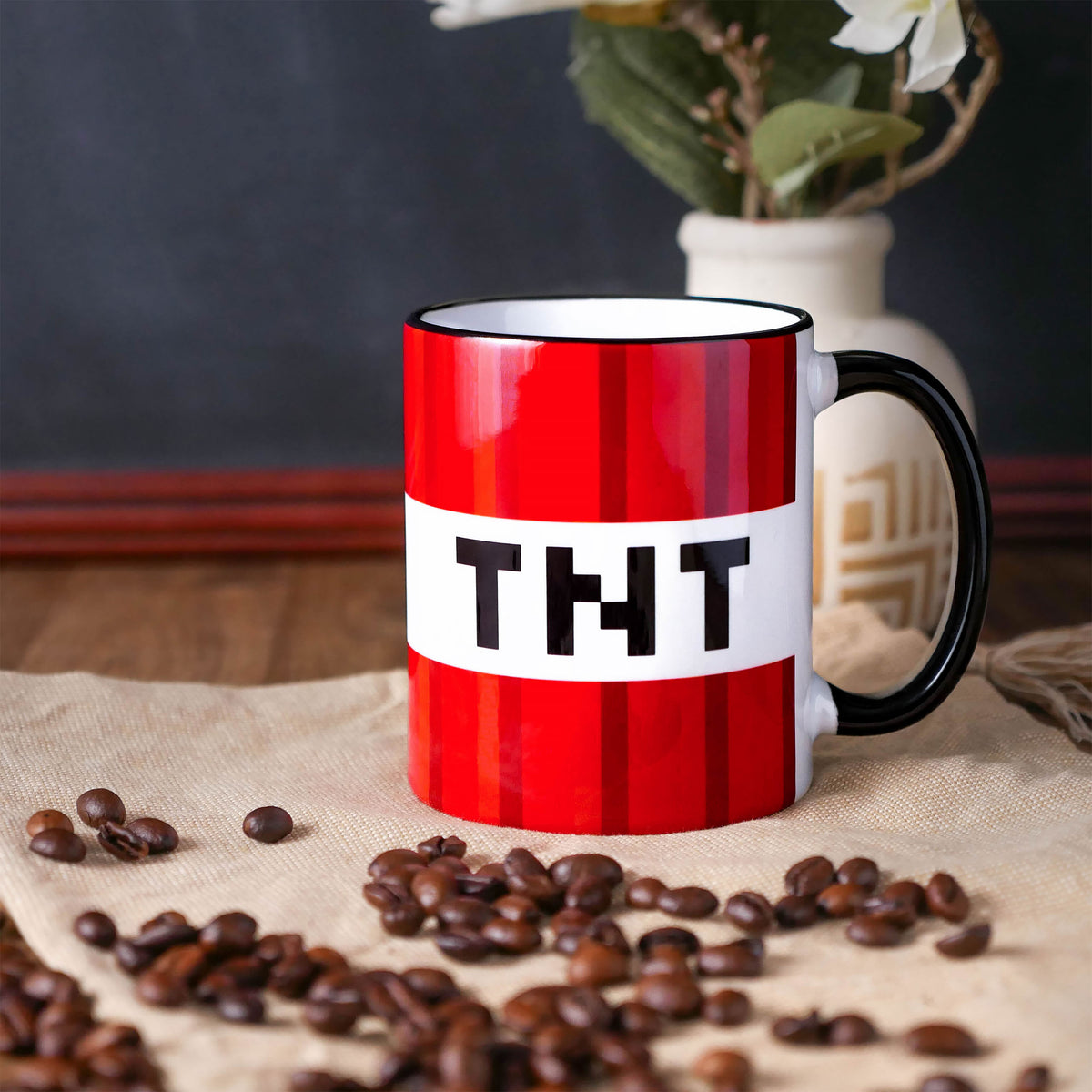 Produktbild TNT-mugg för Minecraft-fans