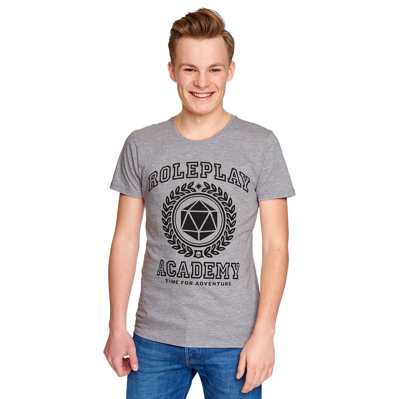 Produktbild Roleplay Academy T-shirt grå