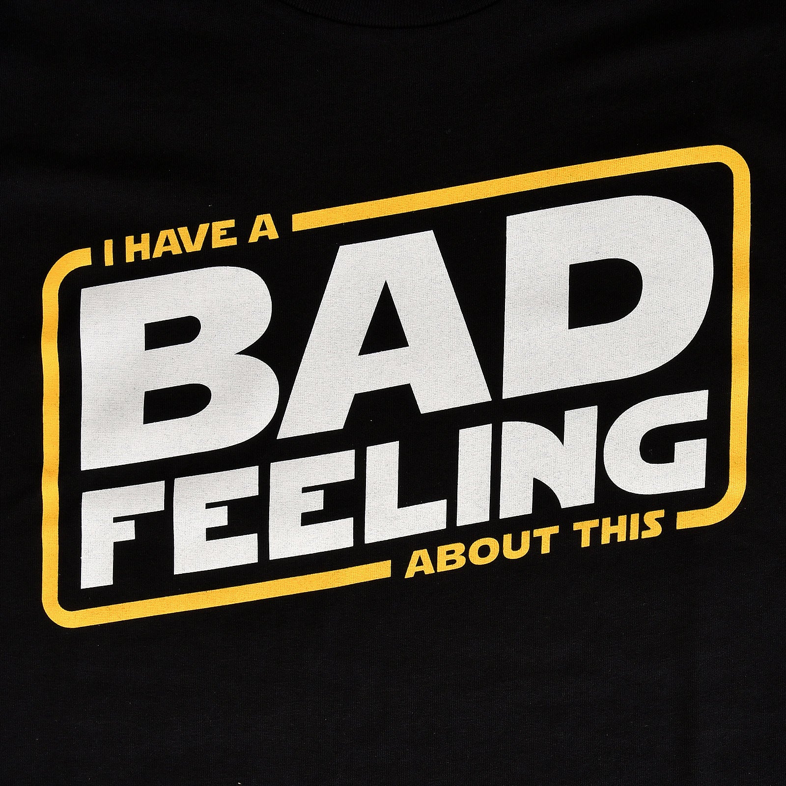 Produktbild Bad Feeling T-shirt för Star Wars-fans svart
