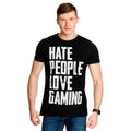 Produktbild Hate People Love Gaming T-shirt svart