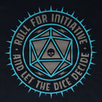Produktbild Pen & Paper Let The Dice Decide T-Shirt blå