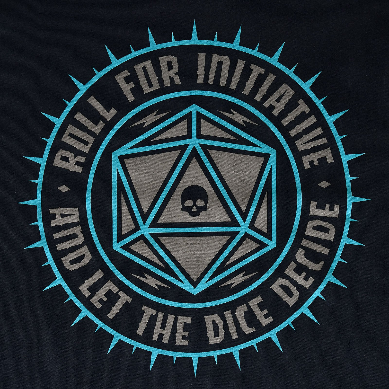 Produktbild Pen & Paper Let The Dice Decide T-Shirt blå