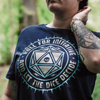 Produktbild Pen & Paper Let The Dice Decide T-Shirt blå