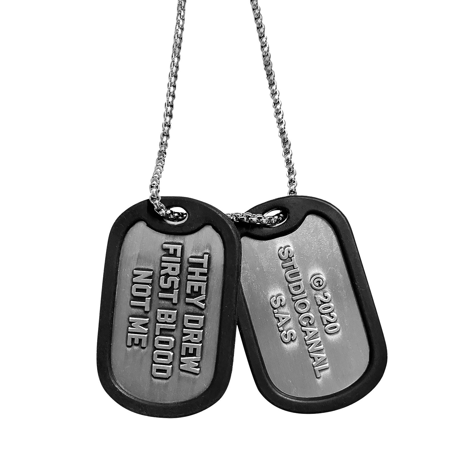 Produktbild Rambo - Logo Dog-Tag Halsband