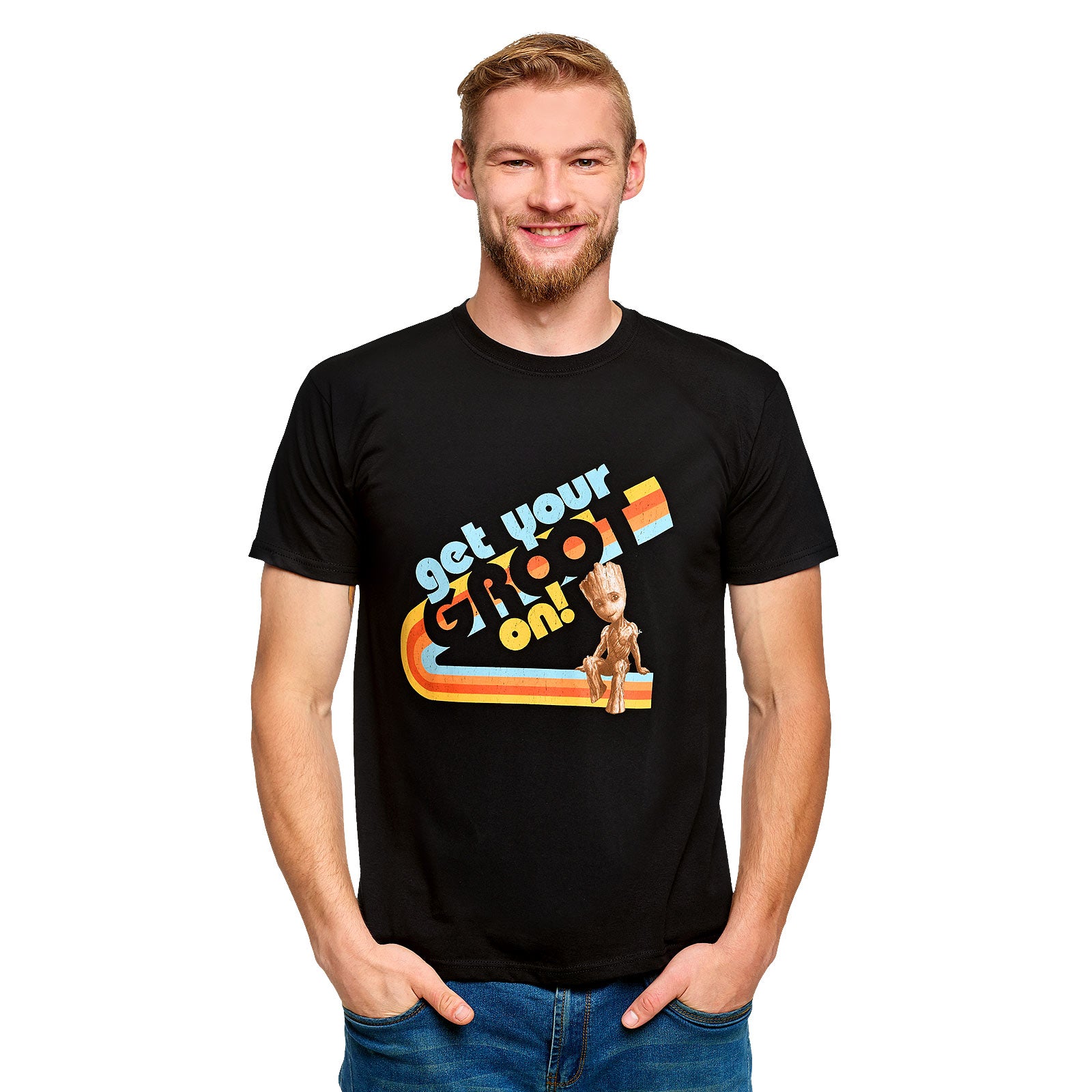 Produktbild Guardians of the Galaxy - Get Your Groot On T-Shirt svart