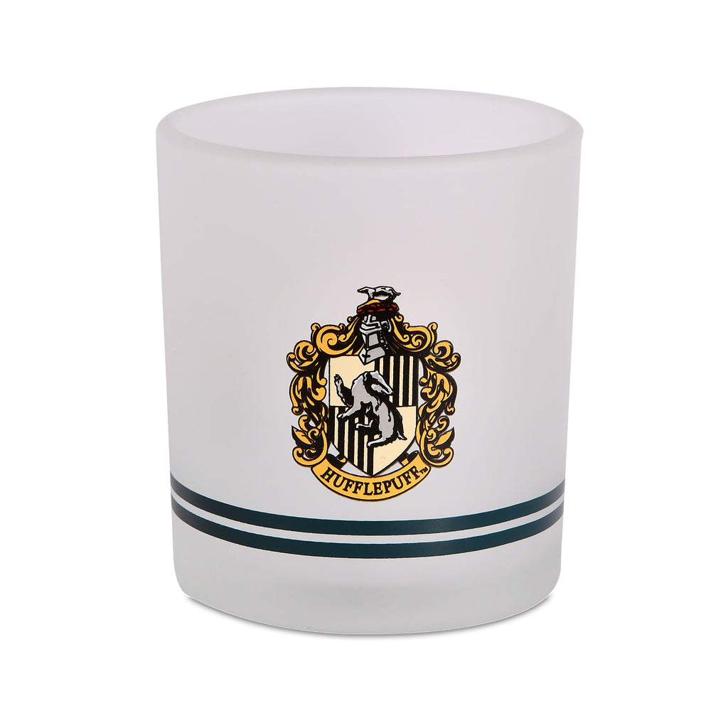 Produktbild Harry Potter - Frostad Hufflepuff-glastumbler med emblem