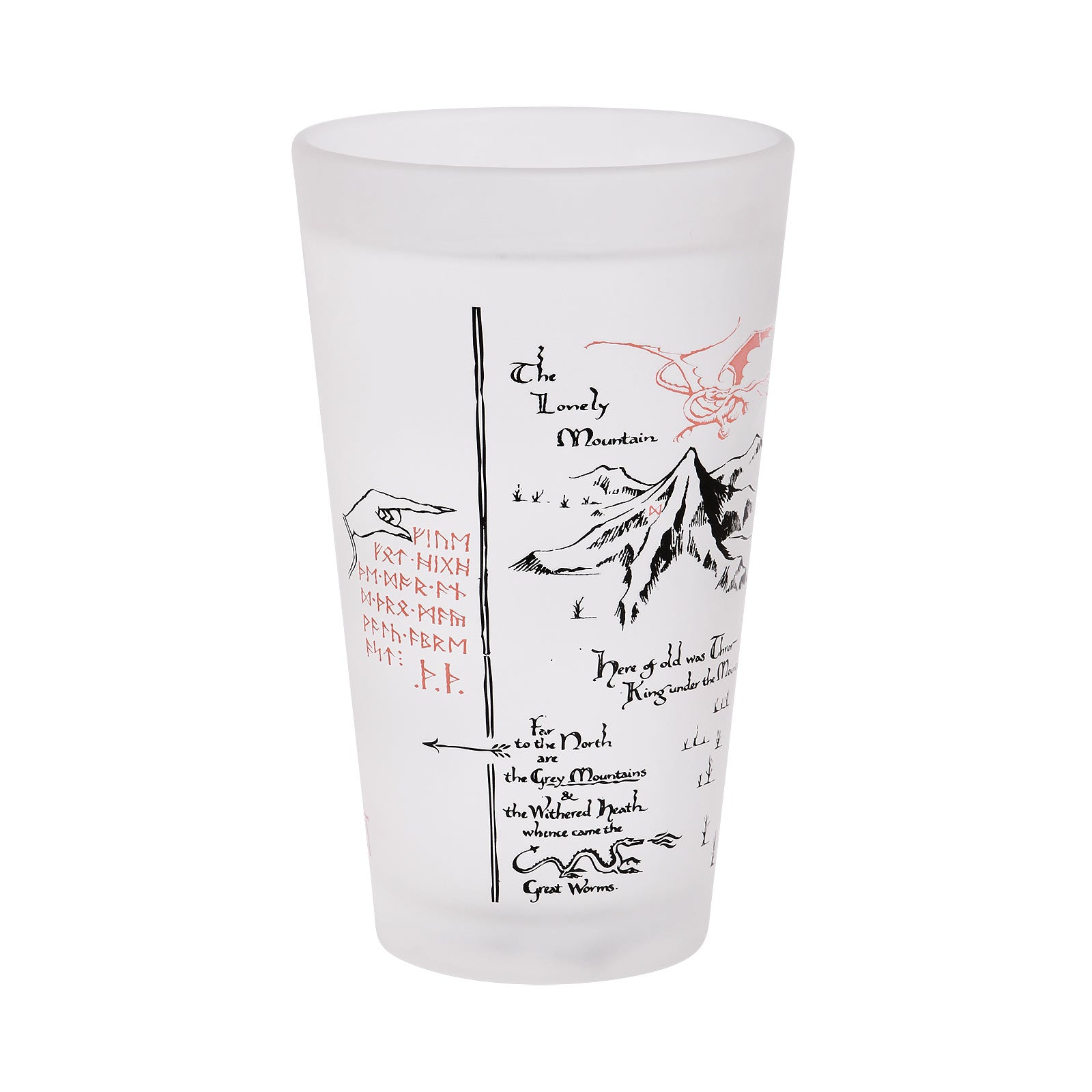 Produktbild Hobbiten - Erebor med Smaug glas med köldeffekt