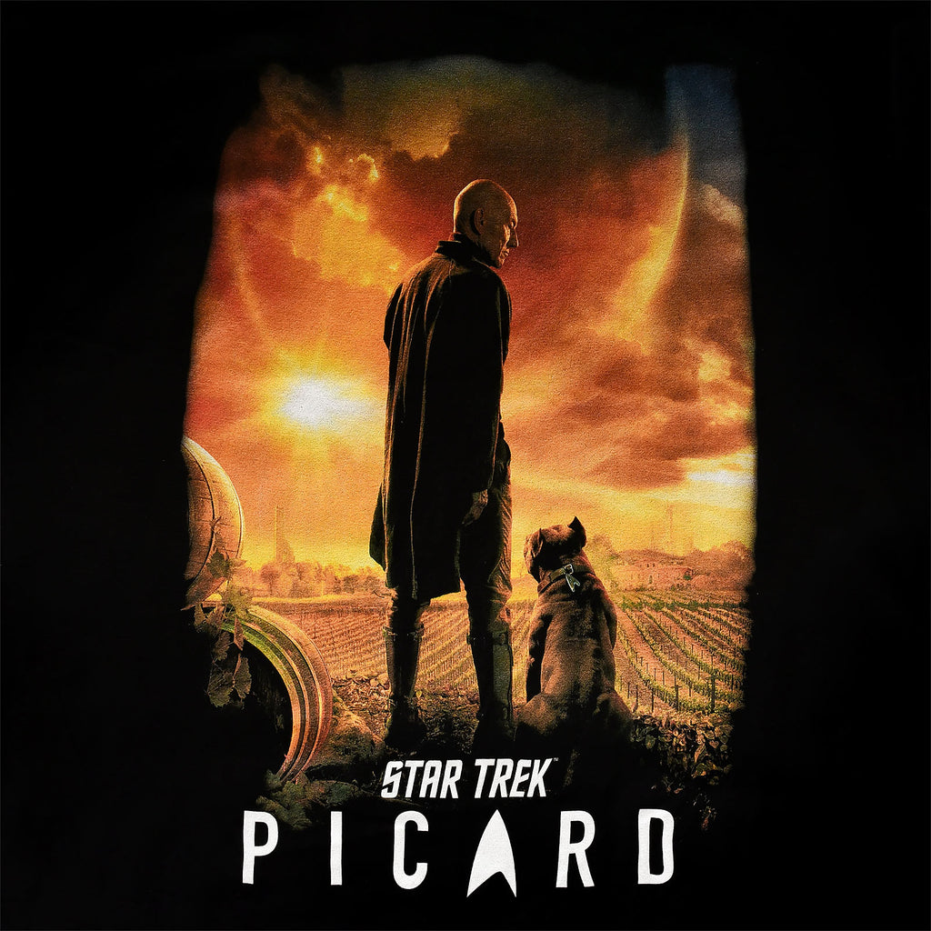 Produktbild Star Trek - Picard Poster T-shirt svart