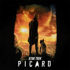 Produktbild Star Trek - Picard Poster T-shirt svart