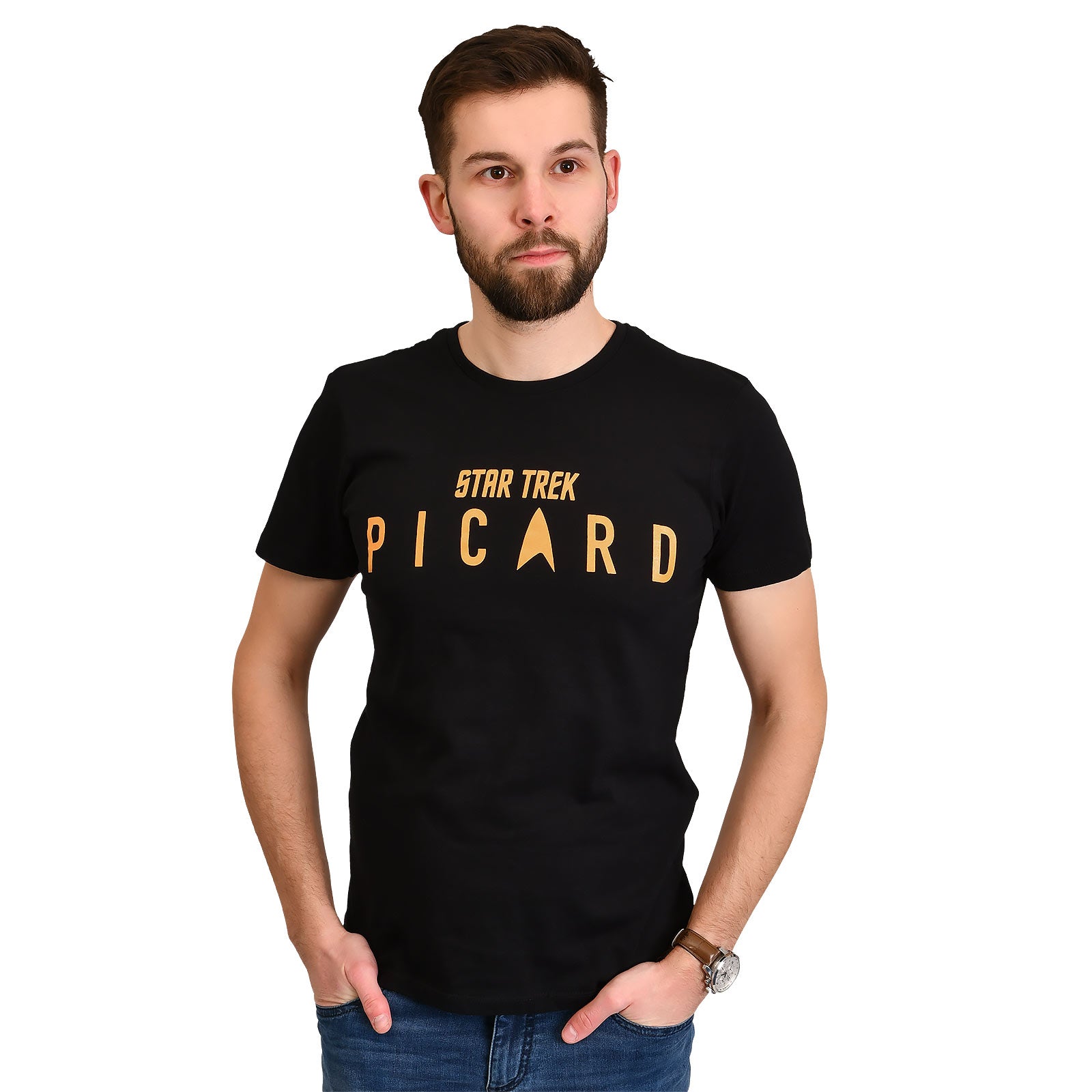 Produktbild Star Trek - Picard Logo T-shirt svart