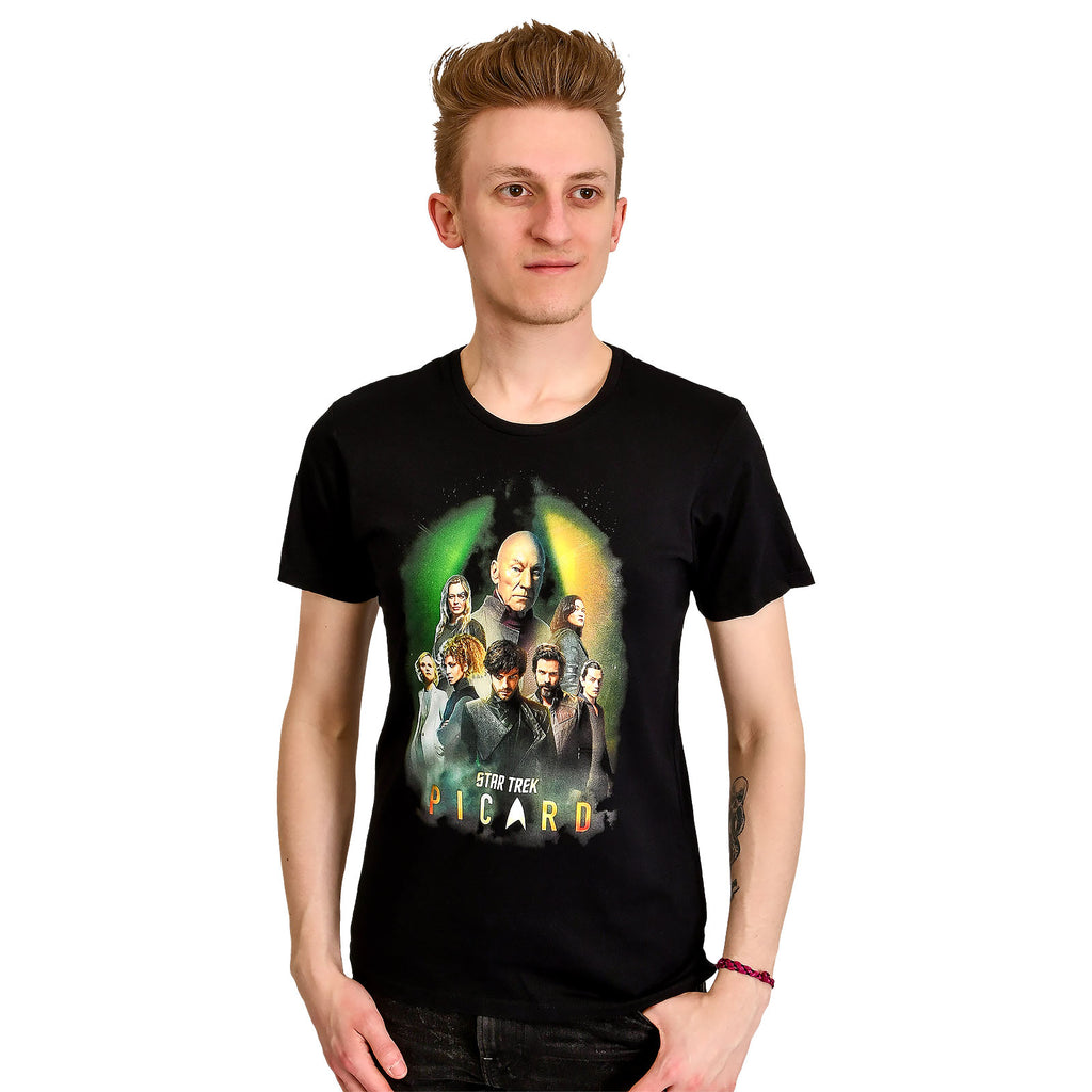 Produktbild Star Trek - Picard Characters T-shirt svart