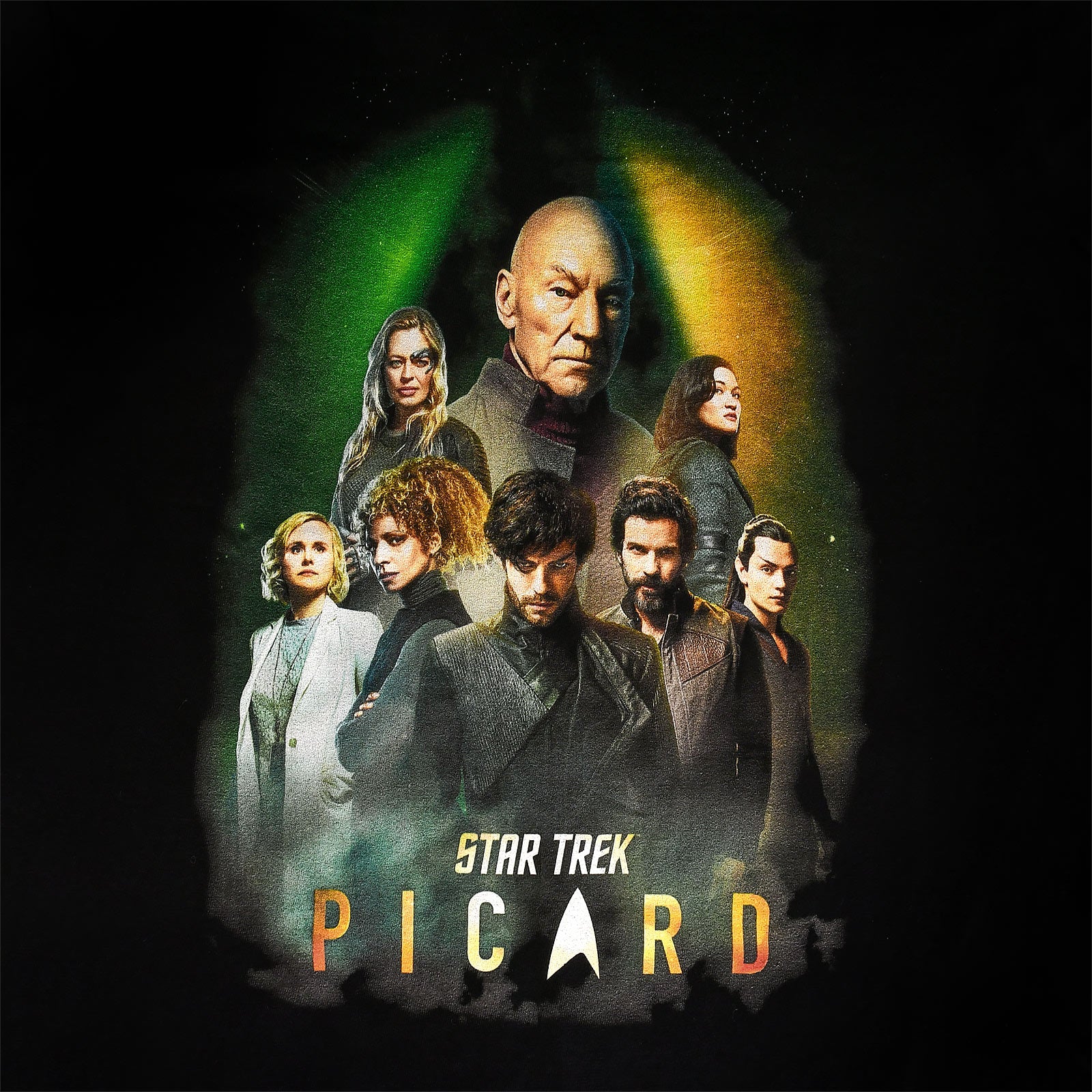 Produktbild Star Trek - Picard Characters T-shirt svart