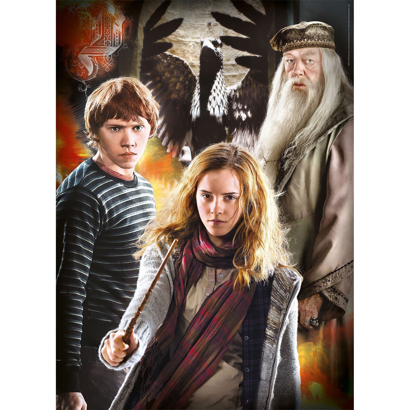Produktbild Harry Potter - 3-i-1 Pusselset med karaktärer