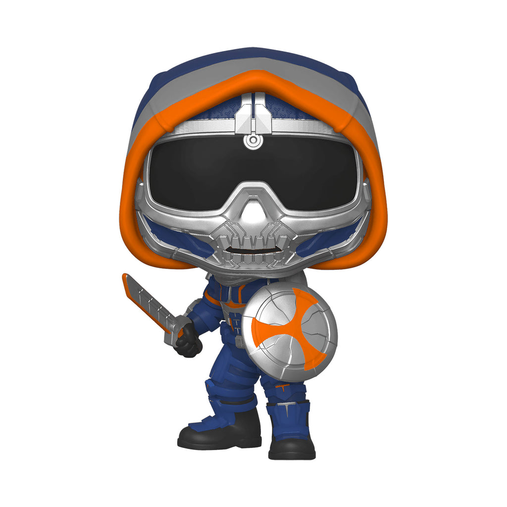 Produktbild Black Widow - Taskmaster med sköld Funko Pop figur med vickande huvud