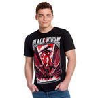 Produktbild Black Widow - Eye in the Sky Film T-shirt svart