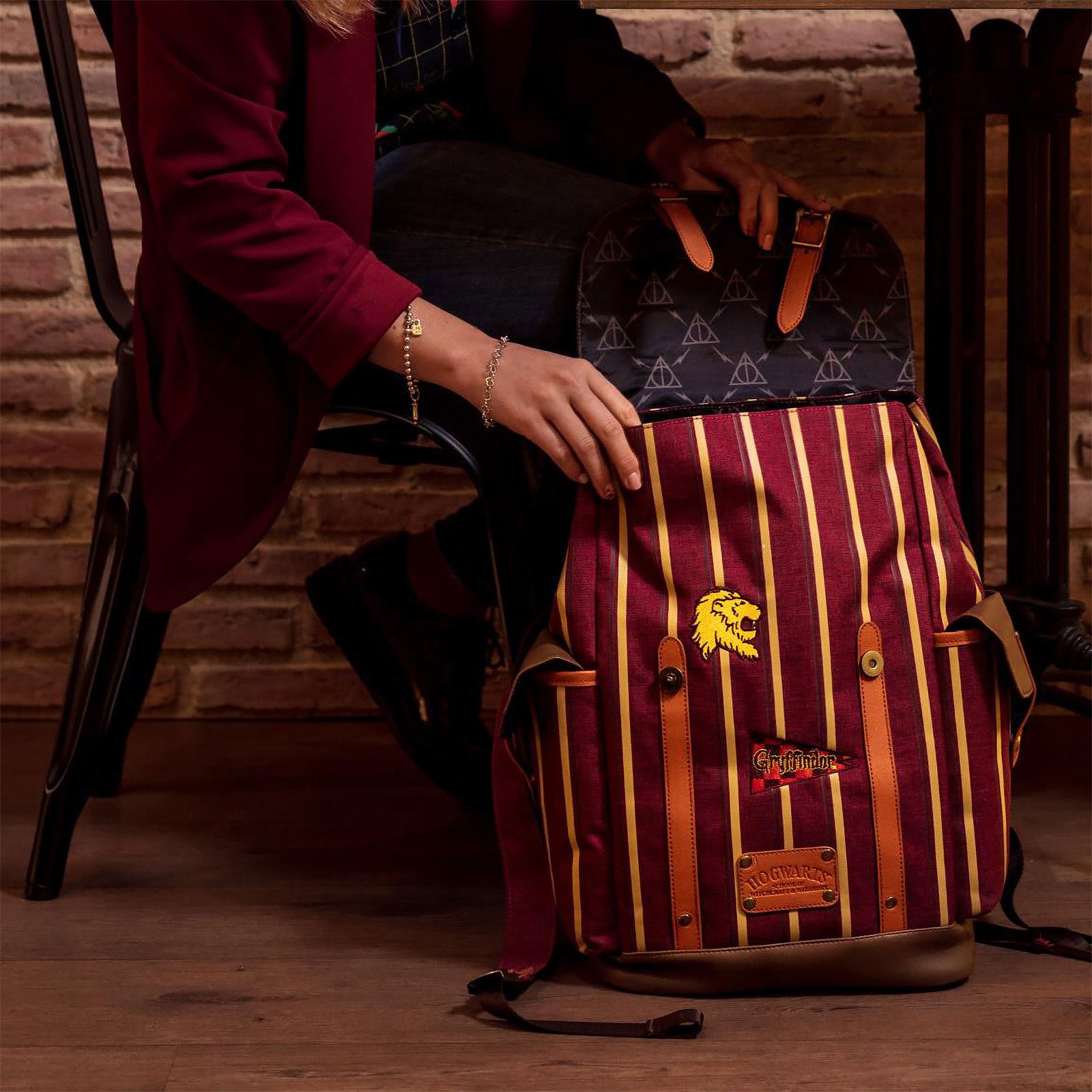 Produktbild Harry Potter - Gryffindor Stripes Ryggsäck