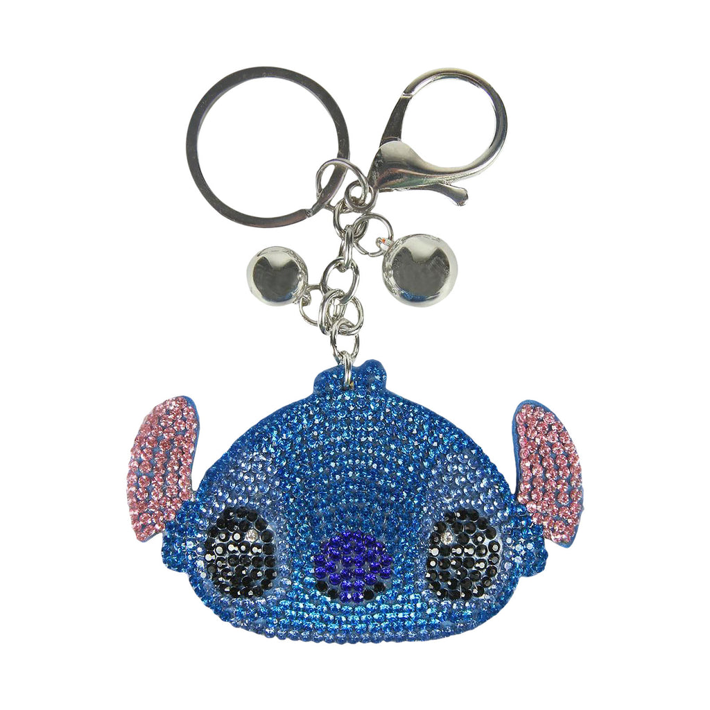Produktbild Lilo & Stitch - Nyckelring med glittrande Stitch Face-design