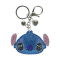 Produktbild Lilo & Stitch - Nyckelring med glittrande Stitch Face-design