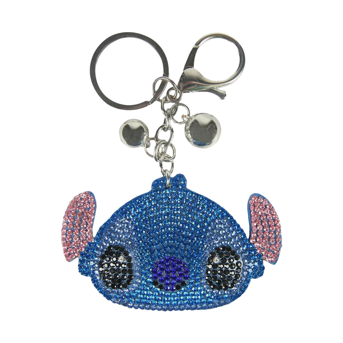 Produktbild Lilo & Stitch - Nyckelring med glittrande Stitch Face-design