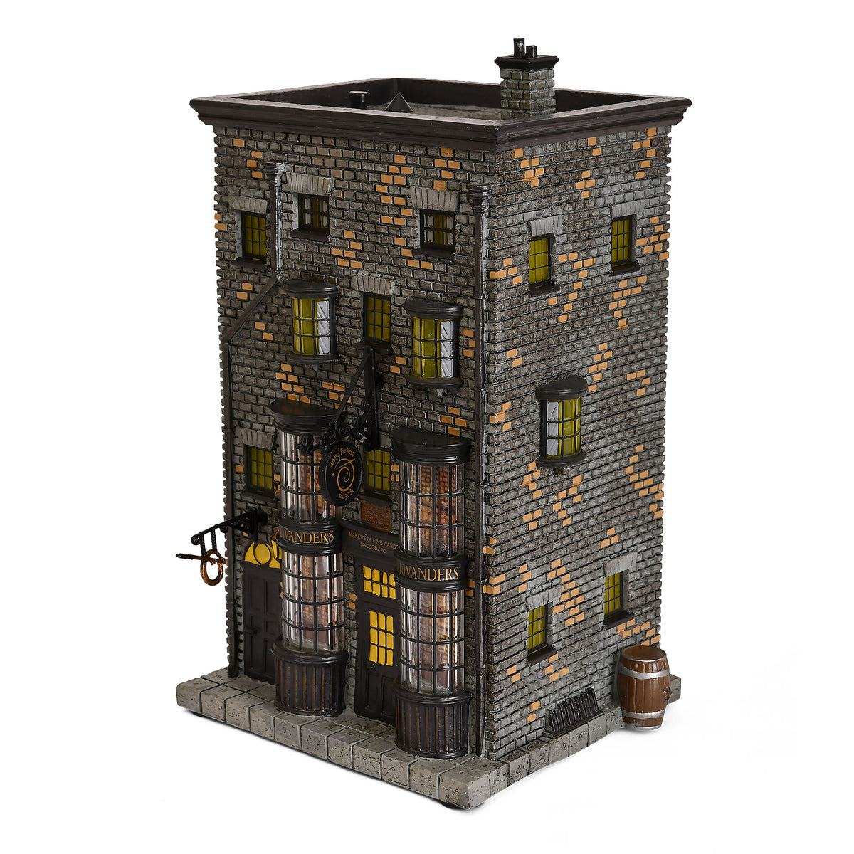 Produktbild Ollivanders trollstavsbutik miniatyrreplik med belysning - Harry Potter