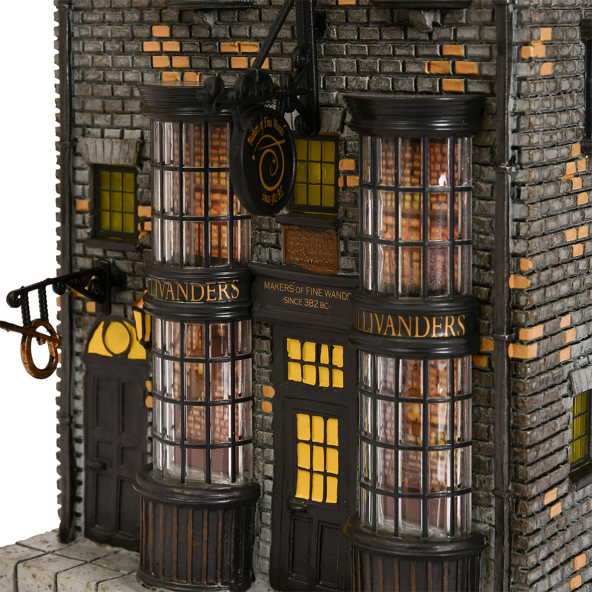Produktbild Ollivanders trollstavsbutik miniatyrreplik med belysning - Harry Potter