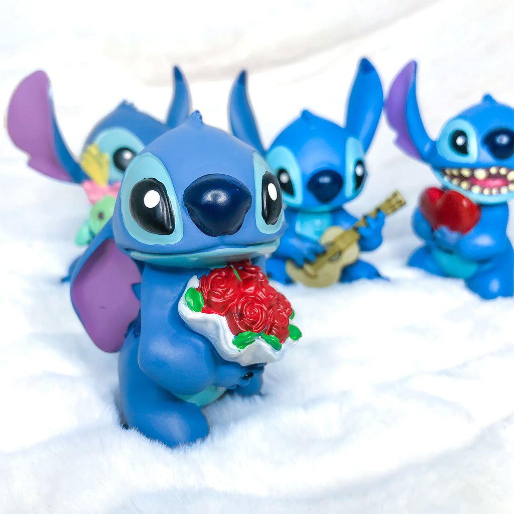 Produktbild Lilo & Stitch - Stitch-figur med rosor