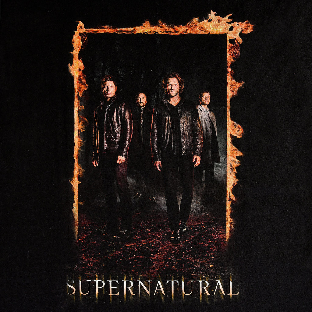 Produktbild Supernatural - Burning Gate Poster T-Shirt svart