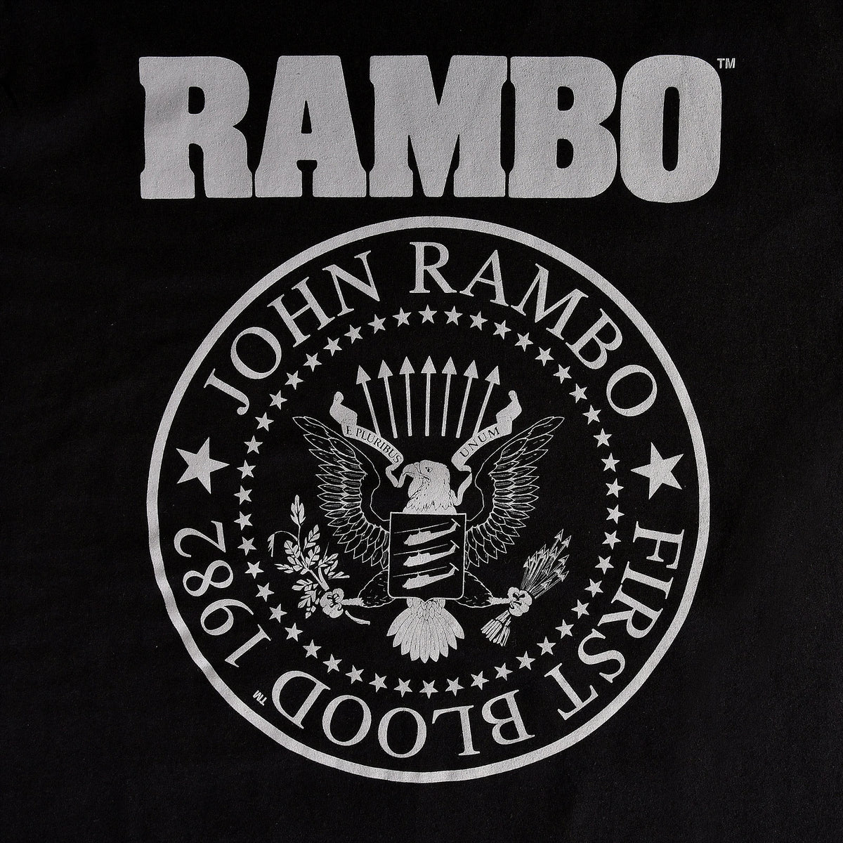 Produktbild Rambo - First Blood Seal T-shirt svart