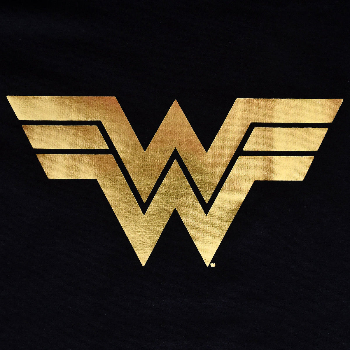 Produktbild Wonder Woman - Logotyp T-shirt dam svart