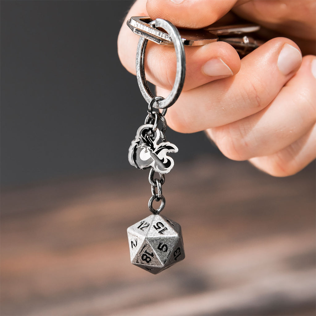 Produktbild Dungeons & Dragons - D20 tärningsnyckelring