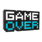 Produktbild Game Over 8-Bit Retro Bordslampa för gamingfans