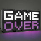 Produktbild Game Over 8-Bit Retro Bordslampa för gamingfans