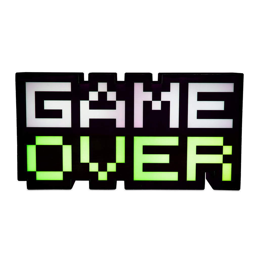 Produktbild Game Over 8-Bit Retro Bordslampa för gamingfans