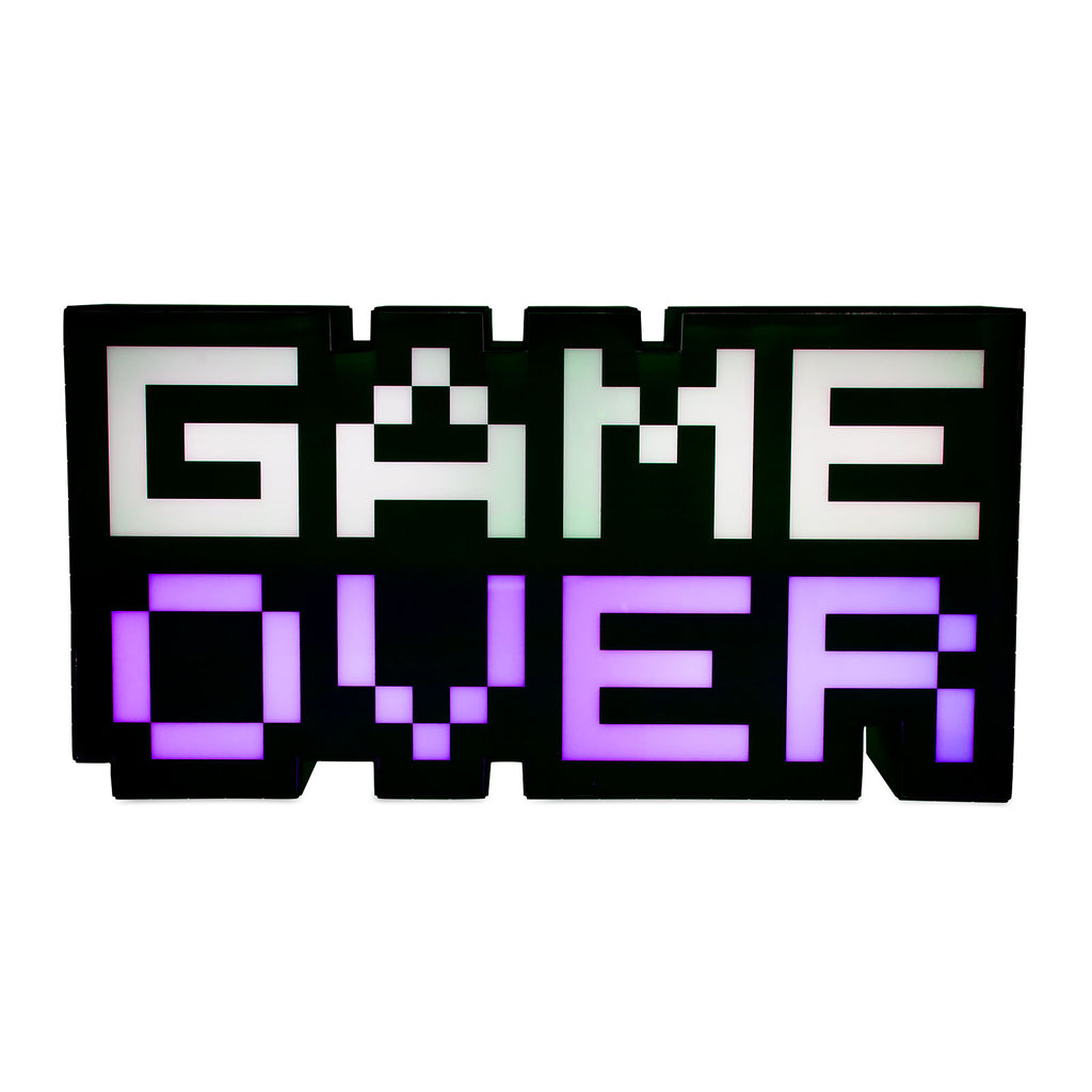 Produktbild Game Over 8-Bit Retro Bordslampa för gamingfans