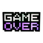 Produktbild Game Over 8-Bit Retro Bordslampa för gamingfans