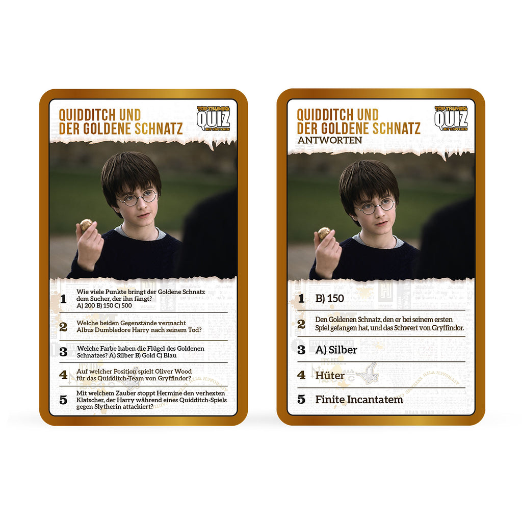 Produktbild Harry Potter - Top Trumps Quiz