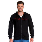 Produktbild Dark Souls - You Died Destroyed Hoodie svart