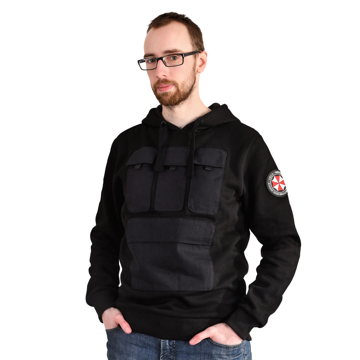 Produktbild Resident Evil - U.B.C.S. Outfit Militär Hoodie svart
