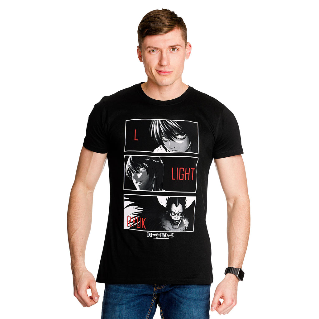 Produktbild Death Note - Karaktärs T-shirt svart