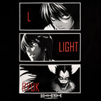 Produktbild Death Note - Karaktärs T-shirt svart