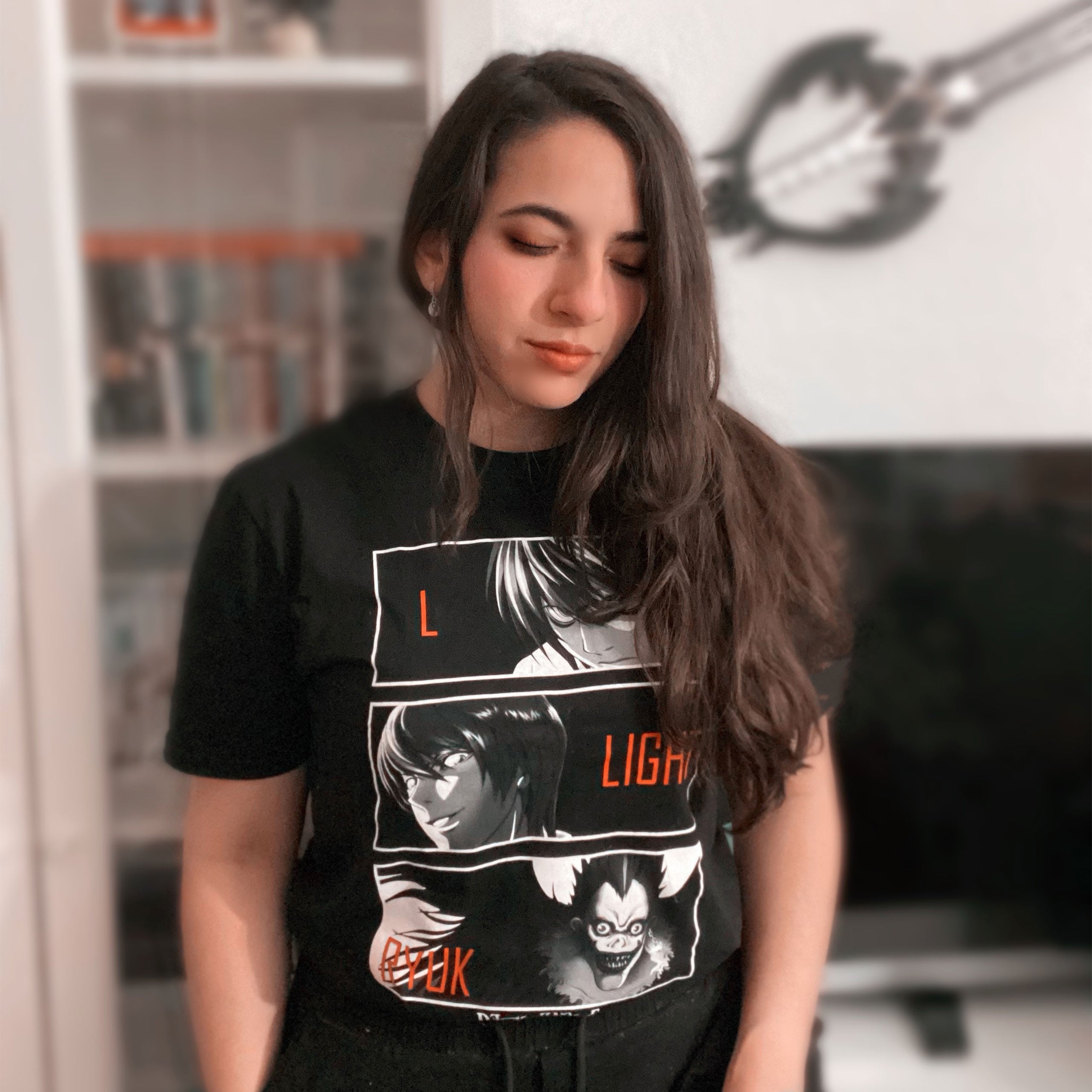 Produktbild Death Note - Karaktärs T-shirt svart