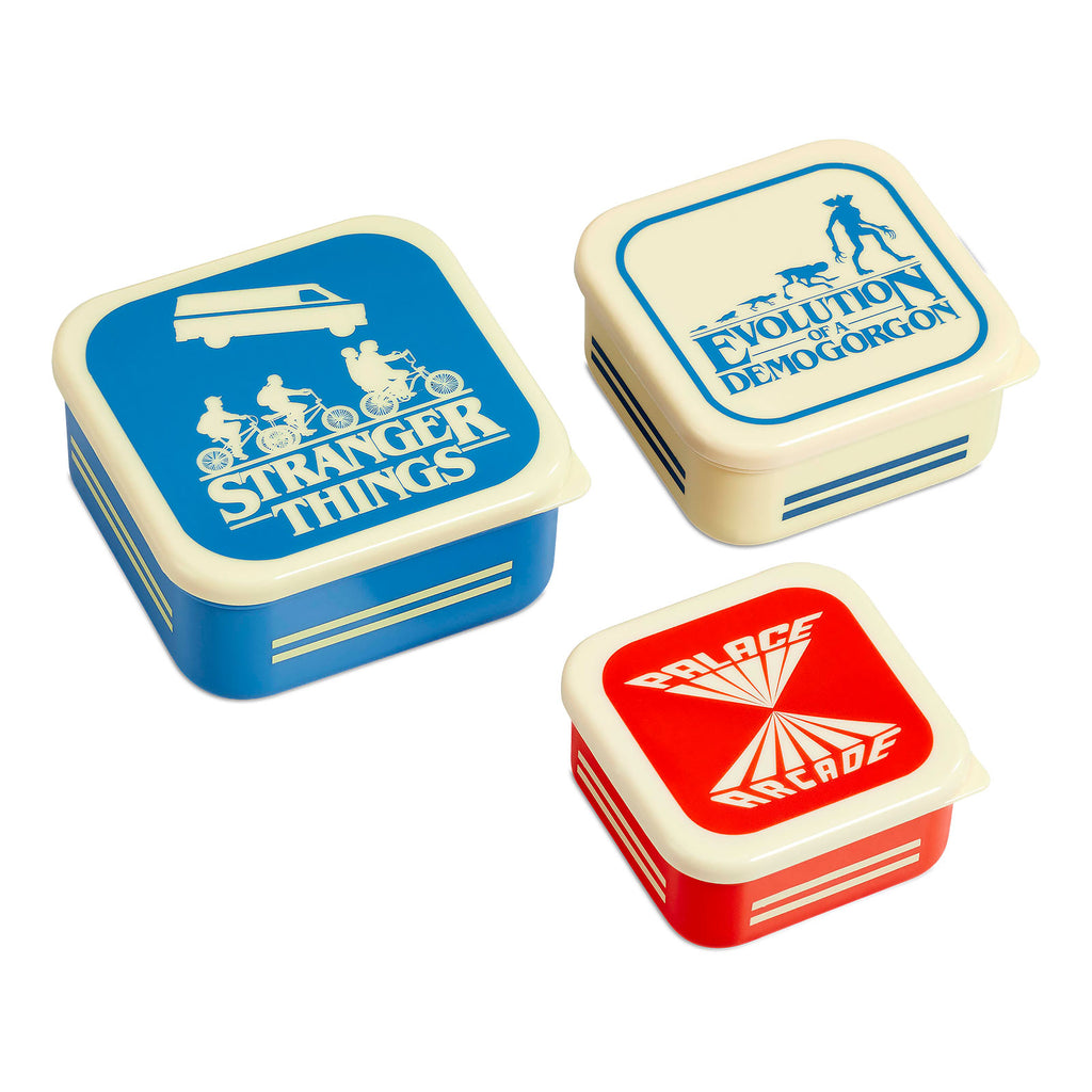 Produktbild Stranger Things - Retro lunchlådeset med silhuetter, 3 delar