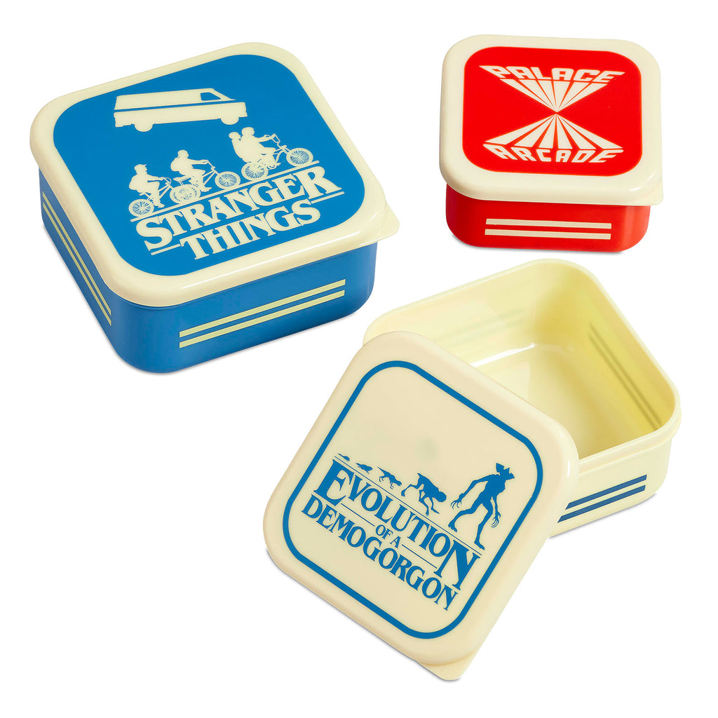 Produktbild Stranger Things - Retro lunchlådeset med silhuetter, 3 delar