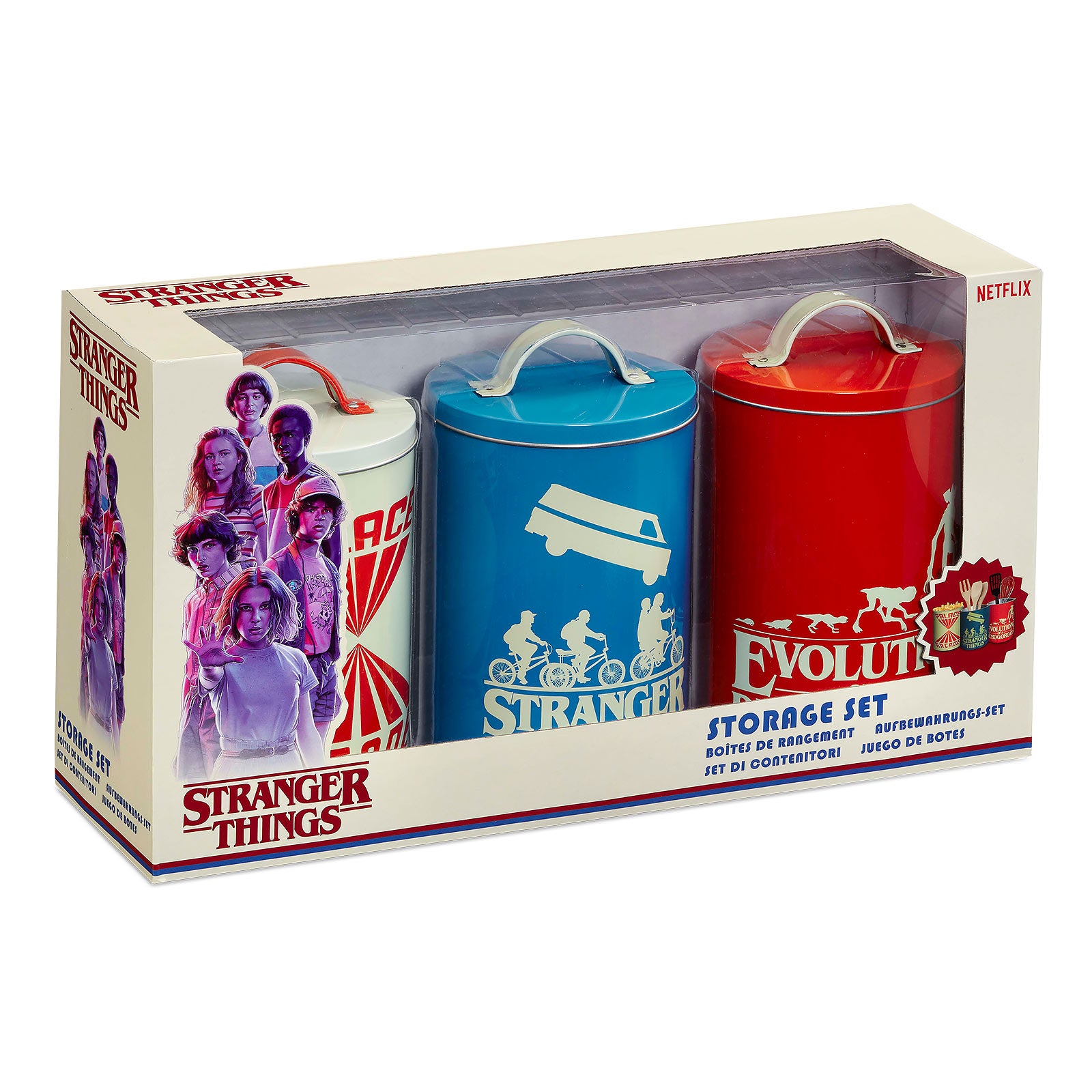 Product image Stranger Things - Silhouette Cans 3-piece set