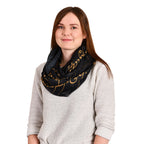 Produktbild Sagan om Ringen - Svart loop-scarf med inskription av Härskarringen