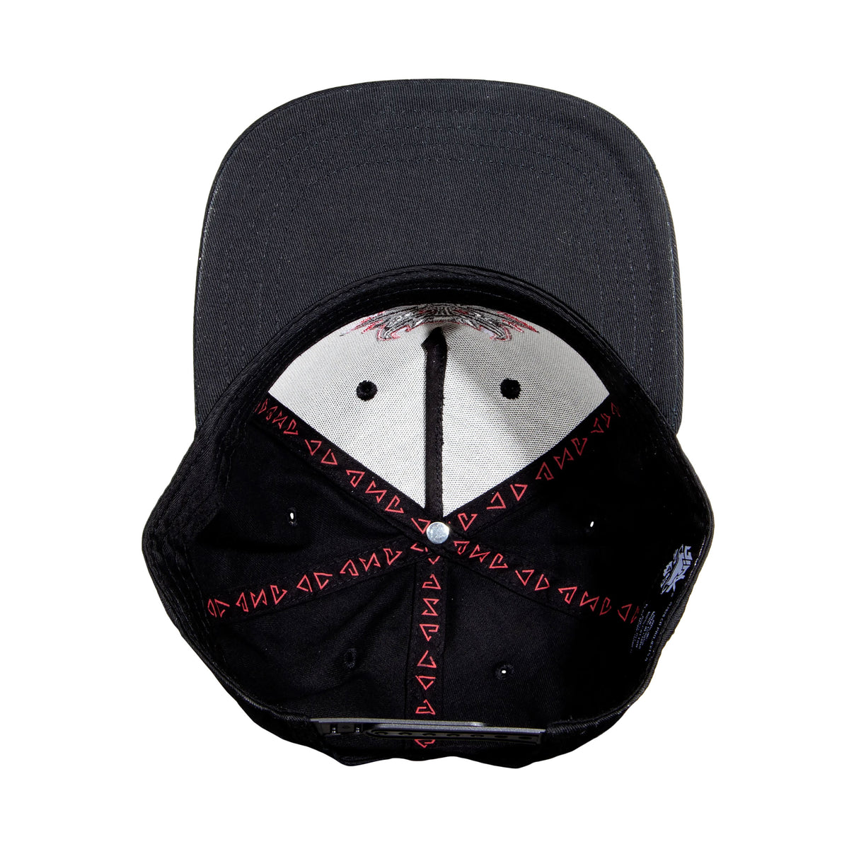 Produktbild Witcher - Snapback-keps med Svarta Vargen-medaljong